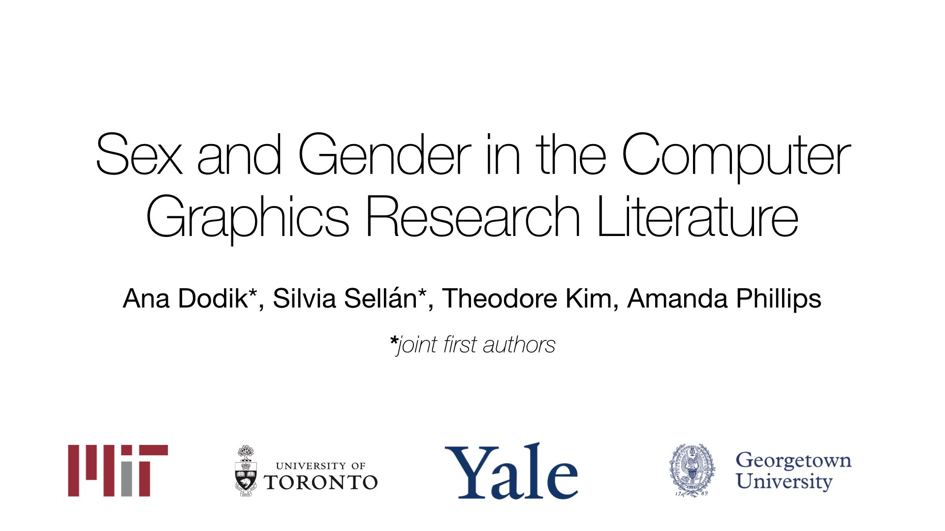 Featured image from Sex and Gender in the Computer Graphics Research Literature.